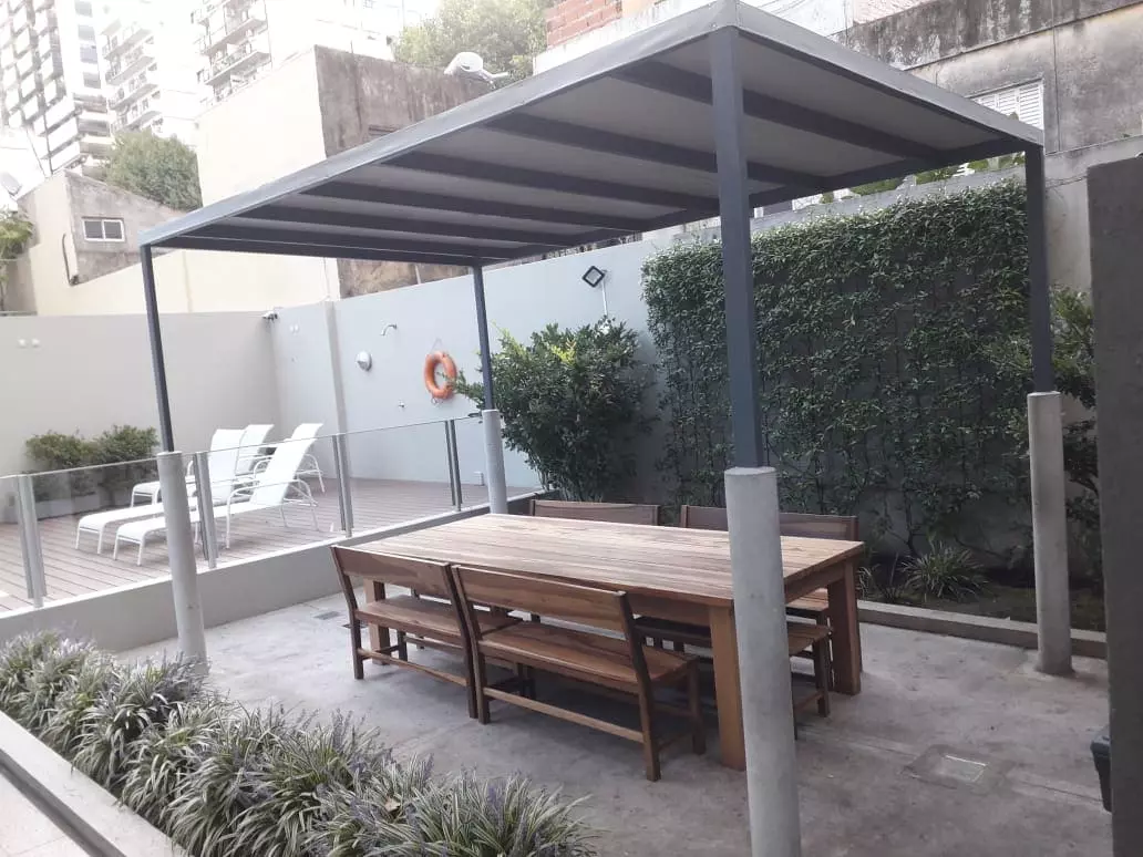 Tolmet toldo fijo para quincho